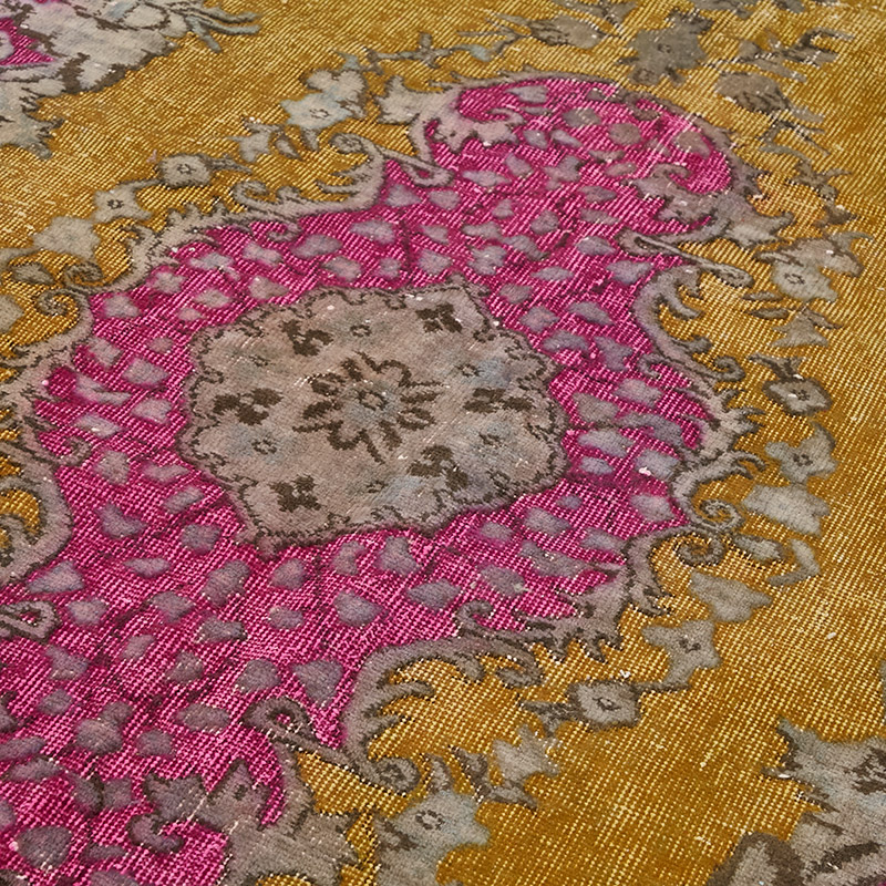 El Oyması Boyalı Halı - 177 cm x 303 cm - K0080797