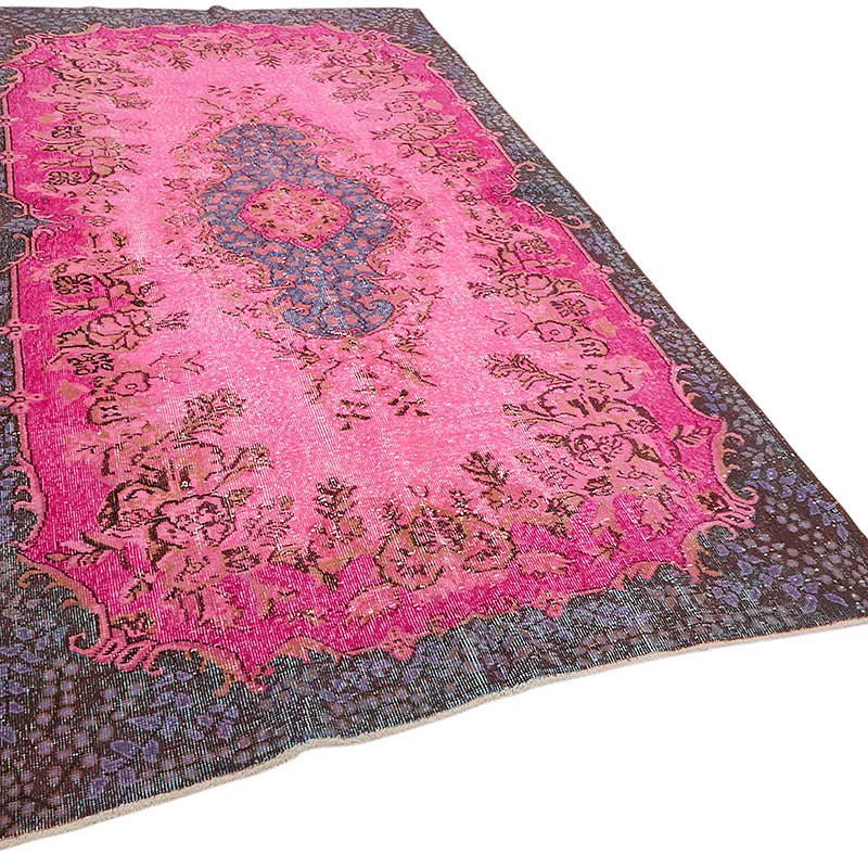 El Oyması Boyalı Halı - 156 cm x 292 cm - K0080800