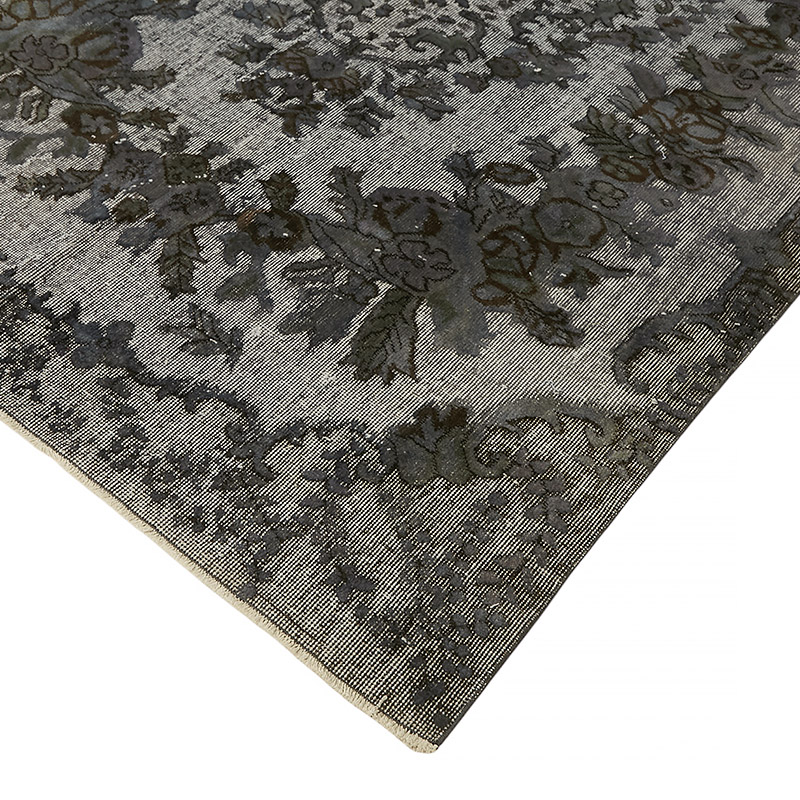 Alfombra Tallada a Mano Sobre Teñida - 163 cm x 260 cm - K0080804
