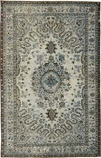 El Oyması Boyalı Halı - 165 cm x 263 cm