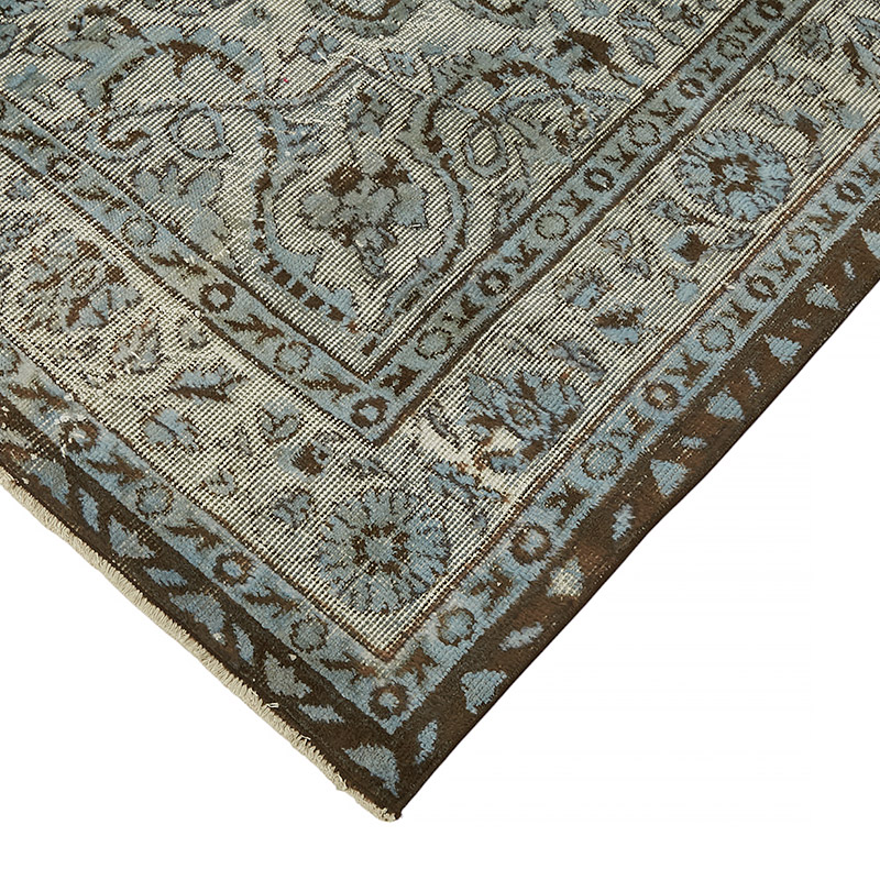 Alfombra Tallada a Mano Sobre Teñida - 165 cm x 263 cm - K0080812