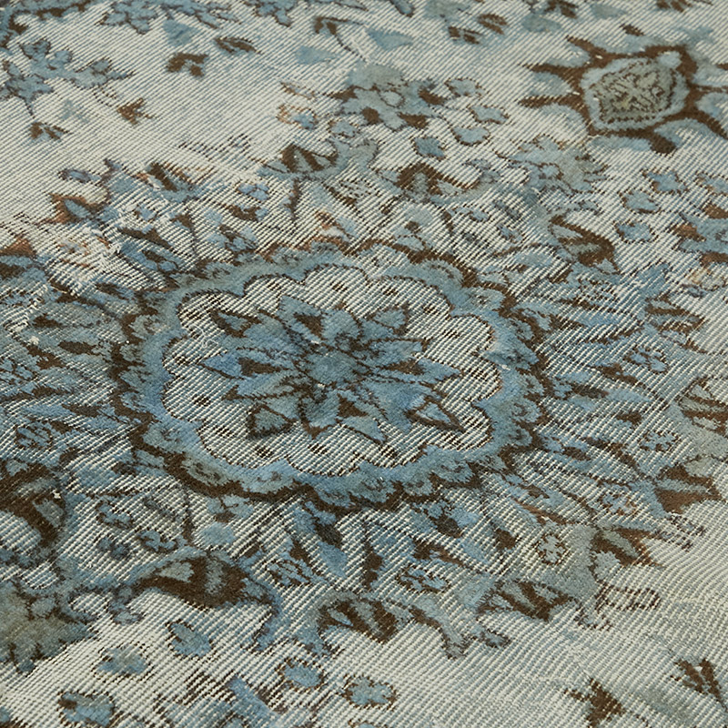 Alfombra Tallada a Mano Sobre Teñida - 165 cm x 263 cm - K0080812