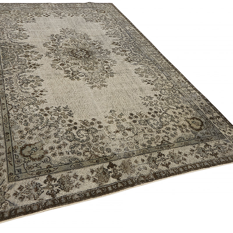 Alfombra Tallada a Mano Sobre Teñida - 191 cm x 334 cm - K0080813