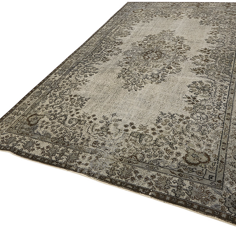 Alfombra Tallada a Mano Sobre Teñida - 191 cm x 334 cm - K0080813