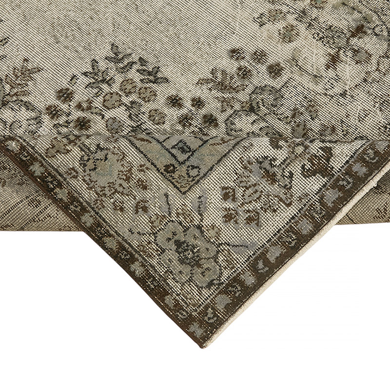 Alfombra Tallada a Mano Sobre Teñida - 191 cm x 334 cm - K0080813