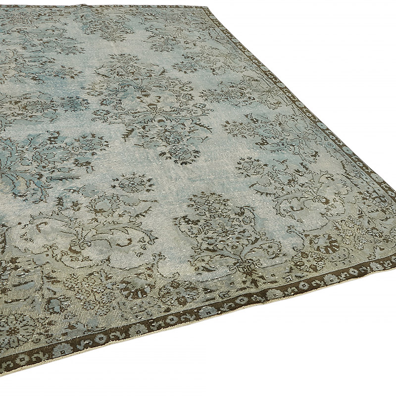 Alfombra Tallada a Mano Sobre Teñida - 200 cm x 308 cm - K0080815