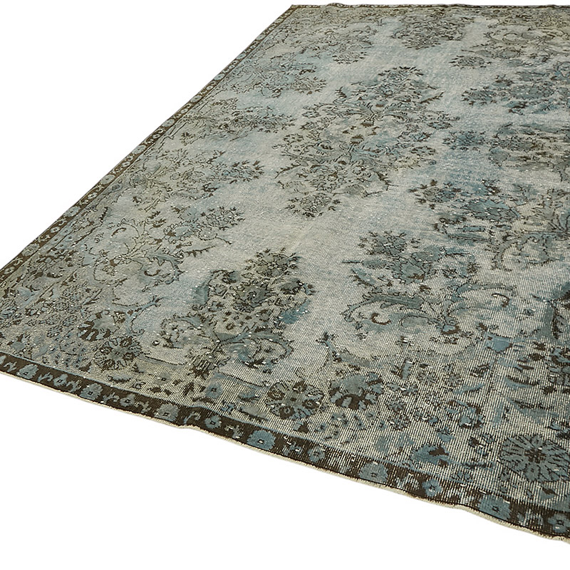 Alfombra Tallada a Mano Sobre Teñida - 200 cm x 308 cm - K0080815