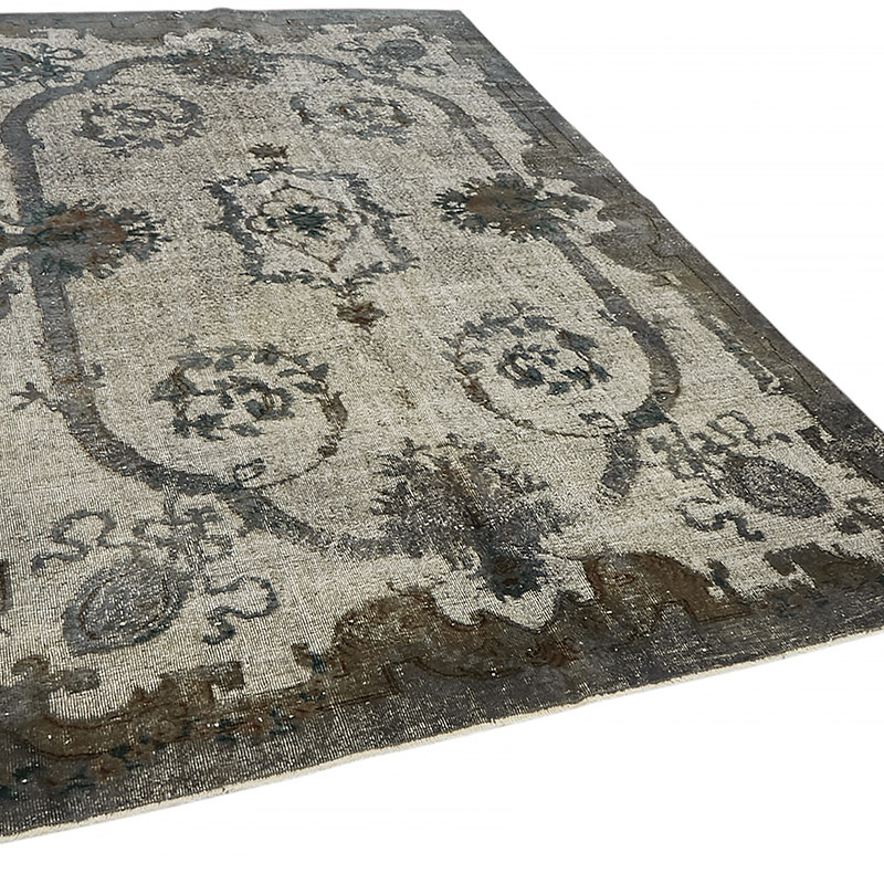 Alfombra Tallada a Mano Sobre Teñida - 188 cm x 294 cm - K0080819