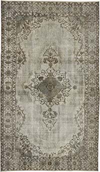 Alfombra Tallada a Mano Sobre Teñida - 170 cm x 288 cm