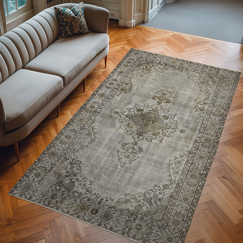 El Oyması Boyalı Halı - 170 cm x 288 cm - K0080820