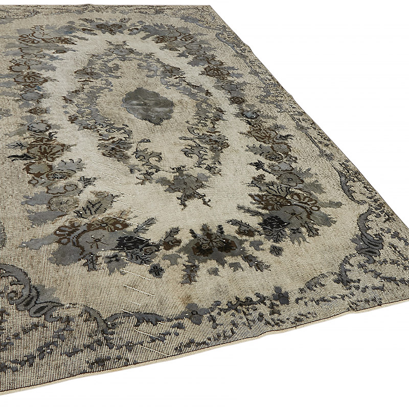 Alfombra Tallada a Mano Sobre Teñida - 170 cm x 301 cm - K0080821