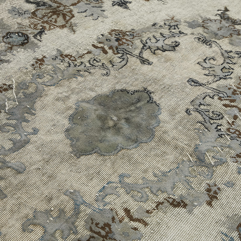 Alfombra Tallada a Mano Sobre Teñida - 170 cm x 301 cm - K0080821