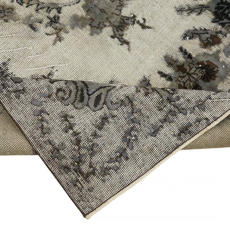 Alfombra Tallada a Mano Sobre Teñida - 170 cm x 301 cm - K0080821