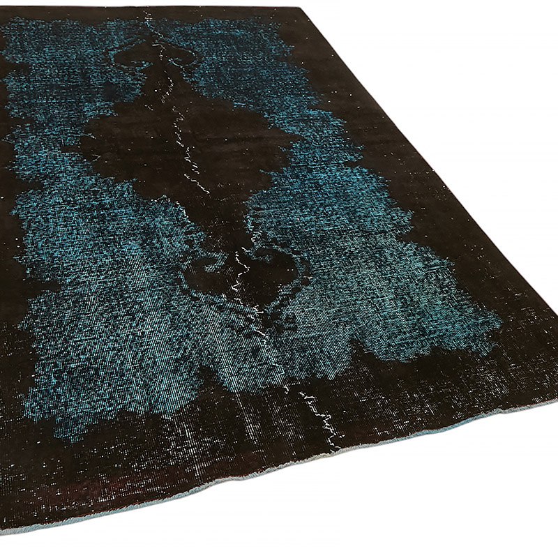 Alfombra Tallada a Mano Sobre Teñida - 151 cm x 255 cm - K0080822