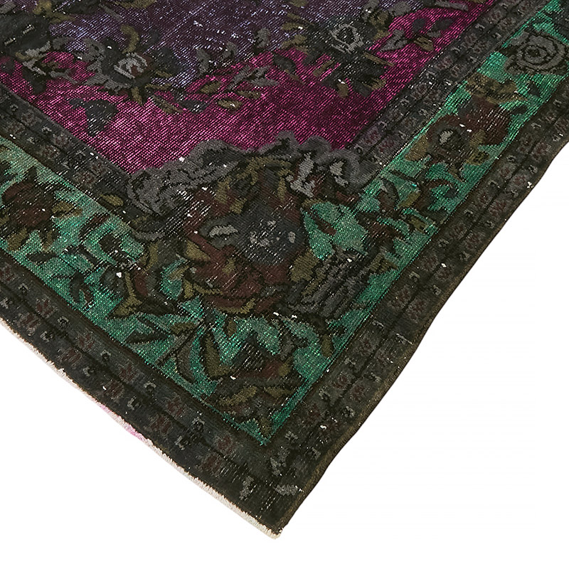 Alfombra Tallada a Mano Sobre Teñida - 183 cm x 295 cm - K0080823