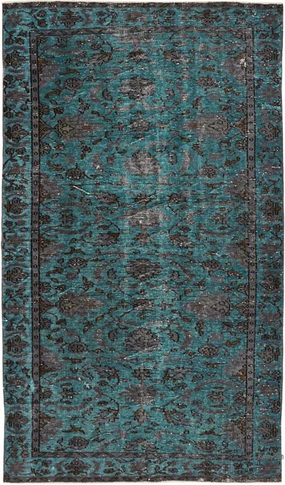 El Oyması Boyalı Halı - 162 cm x 277 cm