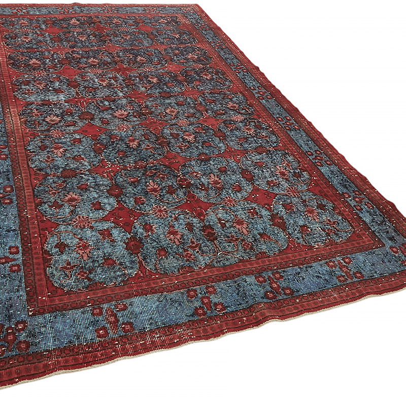 El Oyması Boyalı Halı - 188 cm x 316 cm - K0080828