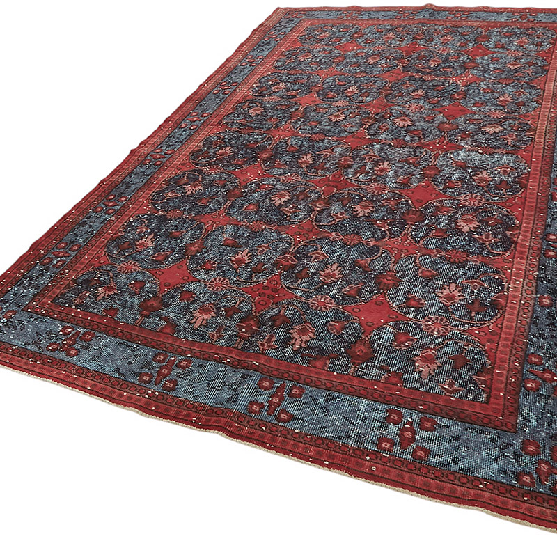 El Oyması Boyalı Halı - 188 cm x 316 cm - K0080828