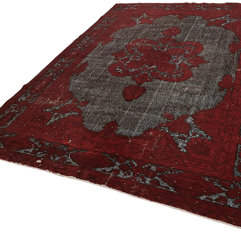Alfombra Tallada a Mano Sobre Teñida - 215 cm x 320 cm - K0080830