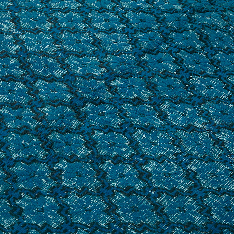 Hand Carved Over-Dyed Rug - 6' 11" x 8' 10" (83" x 106") - K0080831