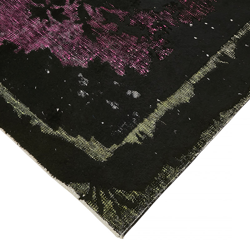Hand Carved Over-Dyed Rug - 5' 3" x 8' 5" (63" x 101") - K0080832