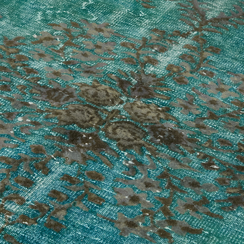 Alfombra Tallada a Mano Sobre Teñida - 196 cm x 330 cm - K0080833