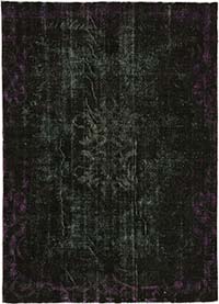 Hand Carved Over-Dyed Rug - 6' 4" x 8' 10" (76" x 106")