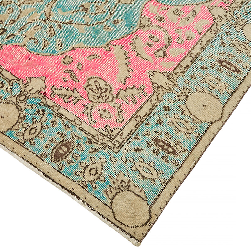 El Oyması Boyalı Halı - 173 cm x 273 cm - K0080839