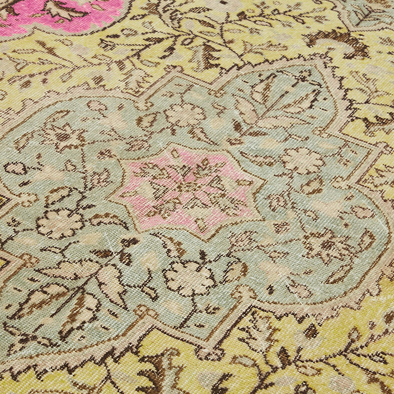 Hand Carved Over-Dyed Rug - 6' 3" x 10' 9" (75" x 129") - K0080840