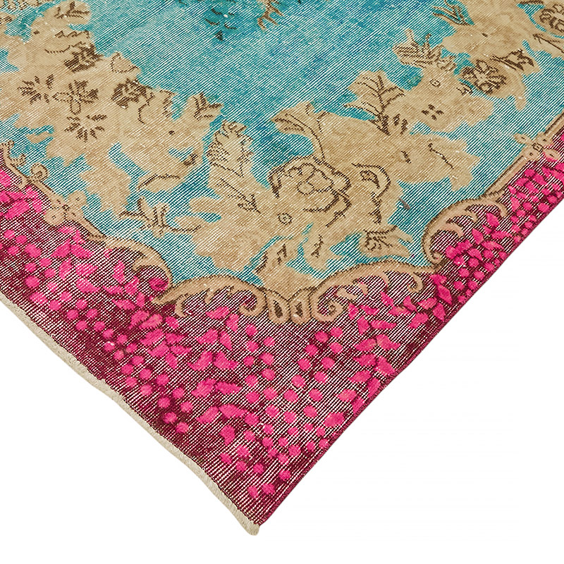 El Oyması Boyalı Halı - 163 cm x 266 cm - K0080841