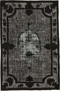 Alfombra Tallada a Mano Sobre Teñida - 205 cm x 310 cm