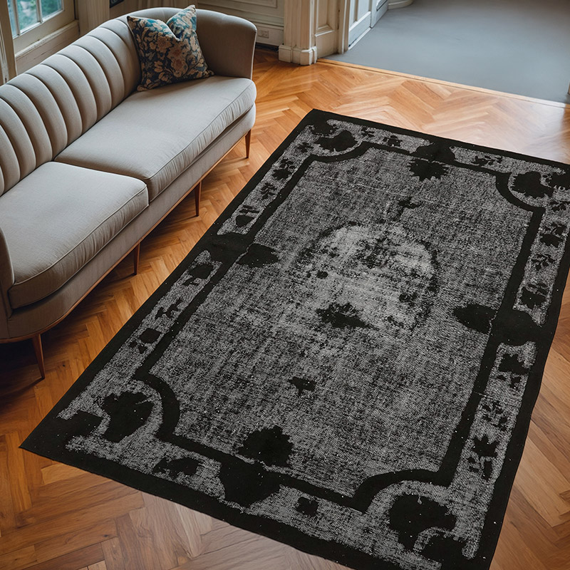 El Oyması Boyalı Halı - 205 cm x 310 cm - K0080844