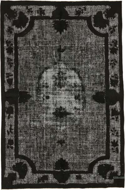 Alfombra Tallada a Mano Sobre Teñida - 205 cm x 310 cm