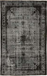 Hand Carved Over-Dyed Rug - 5' 11" x 9' 9" (71" x 117")