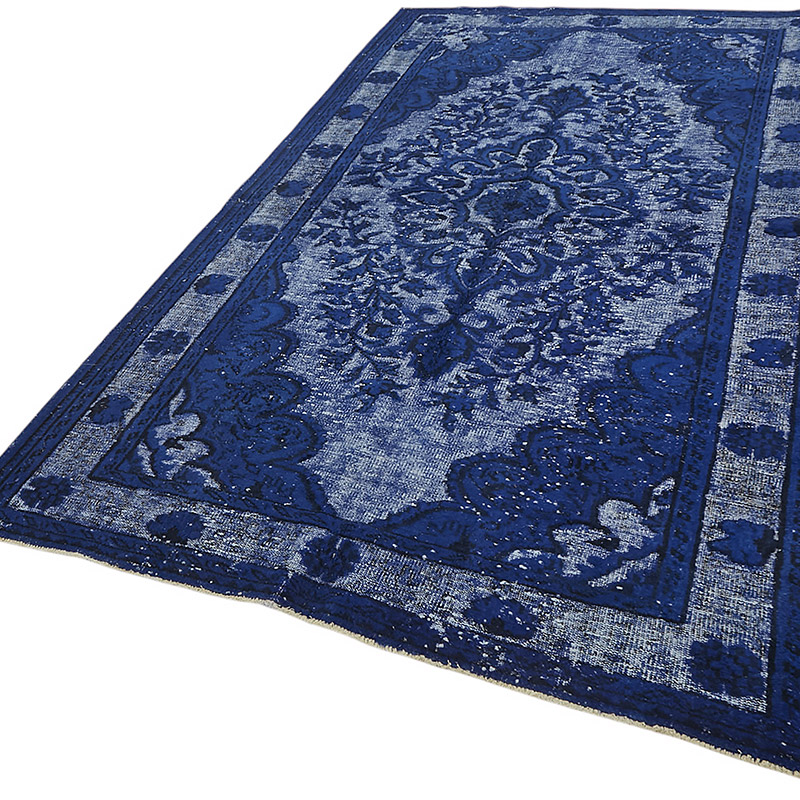 Hand Carved Over-Dyed Rug - 5' 11" x 10' 2" (71" x 122") - K0080848