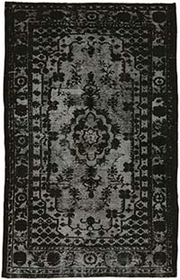 Hand Carved Over-Dyed Rug - 6'  x 9' 6" (72" x 114")
