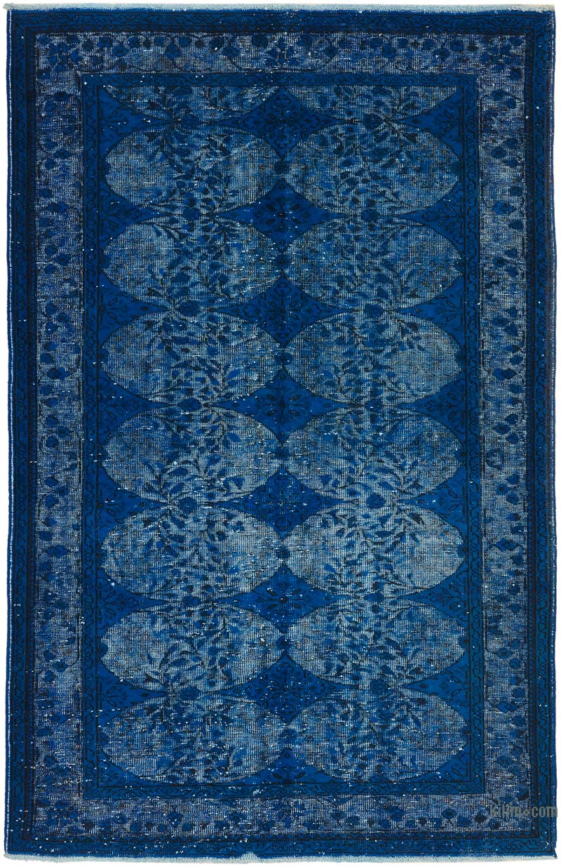 Alfombra Tallada a Mano Sobre Teñida - 175 cm x 271 cm - K0080852