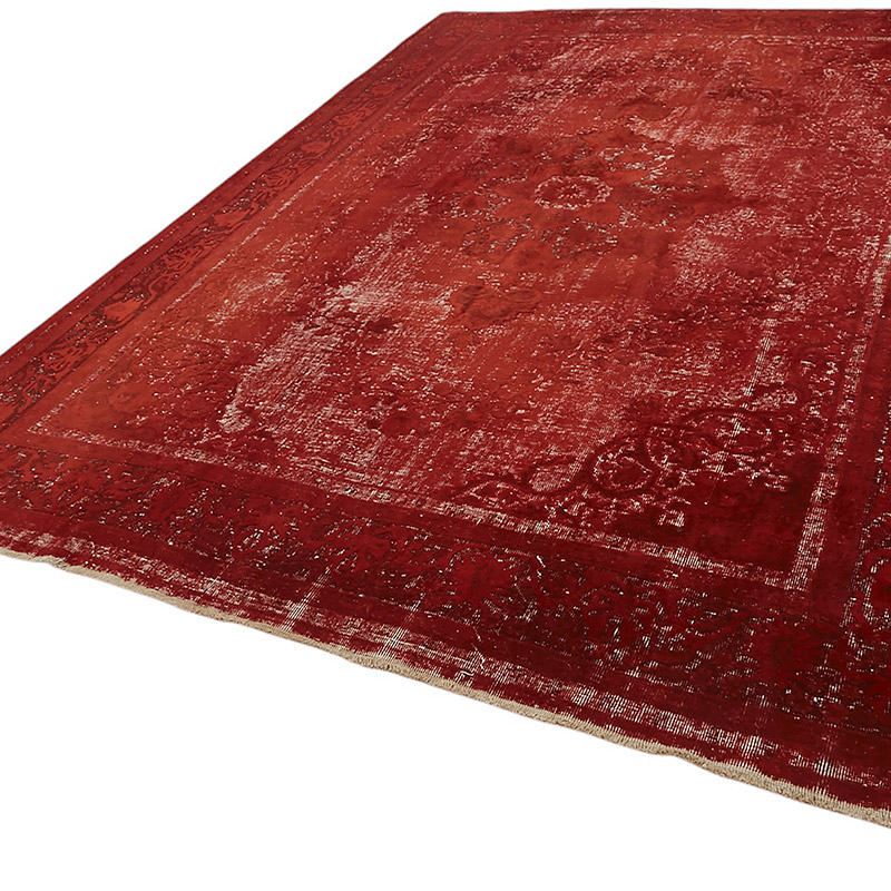 Alfombra Tallada a Mano Sobre Teñida - 269 cm x 377 cm - K0080853