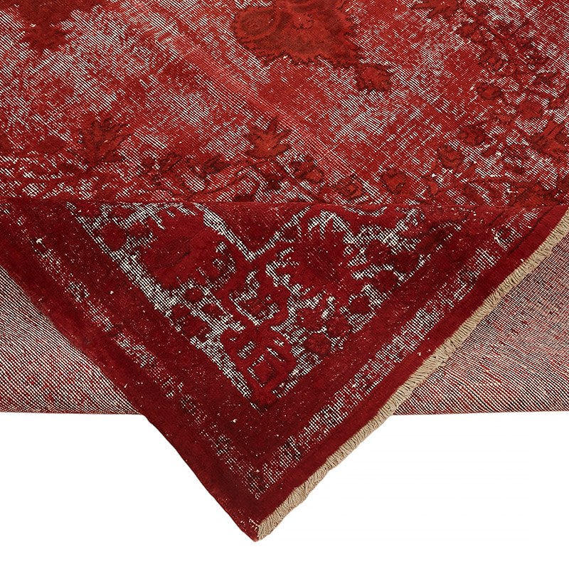 Alfombra Tallada a Mano Sobre Teñida - 269 cm x 377 cm - K0080853