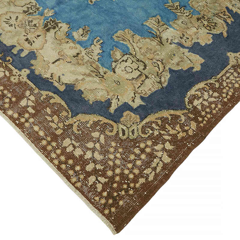 Alfombra Tallada a Mano Sobre Teñida - 184 cm x 293 cm - K0080854