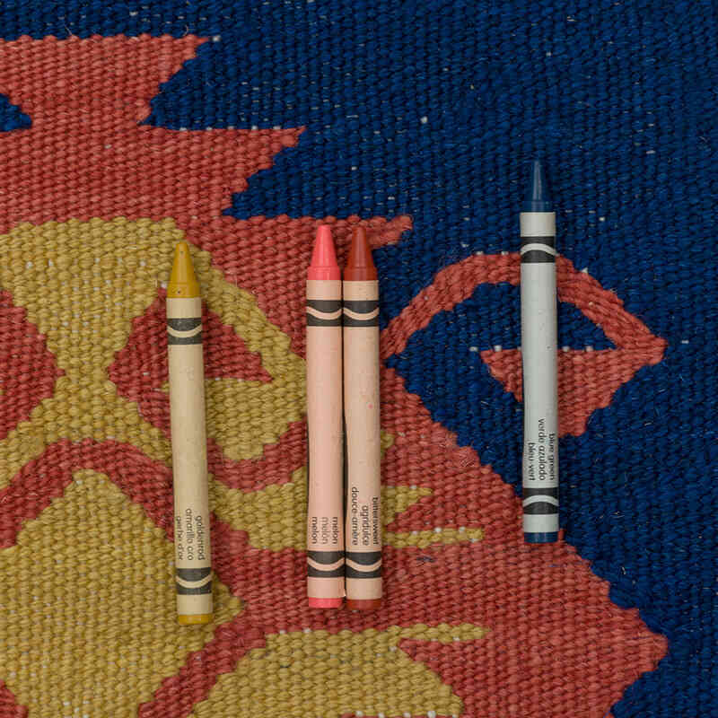 Yeni Kök Boya El Dokuma Kilim - K0080857