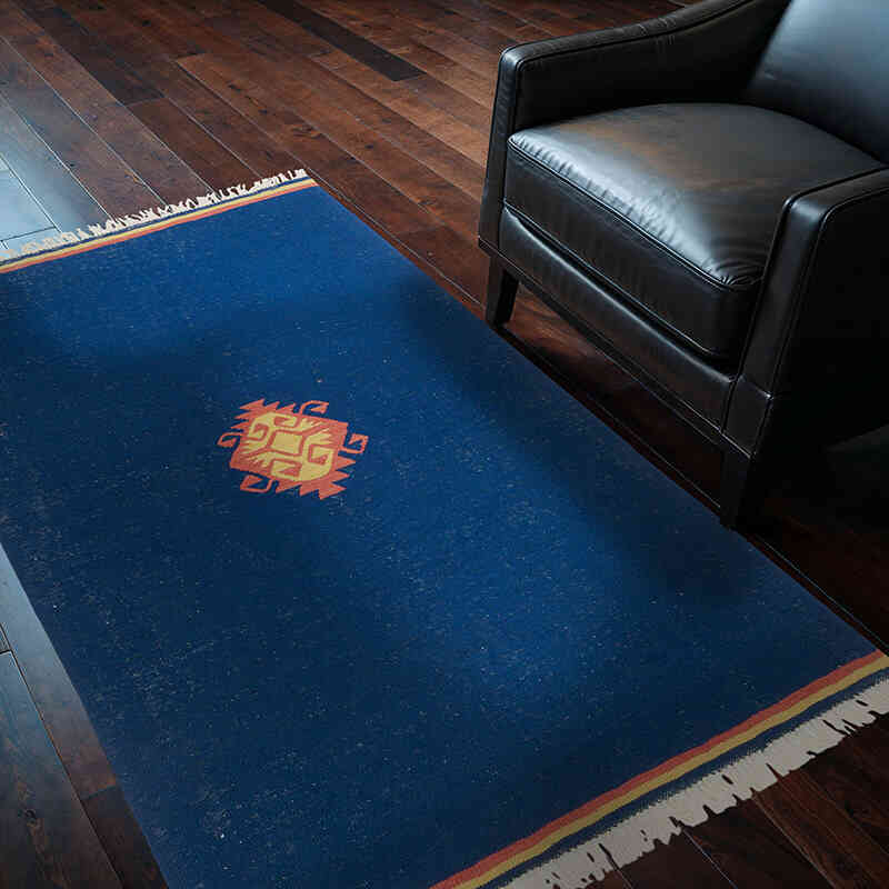 Yeni Kök Boya El Dokuma Kilim - K0080857