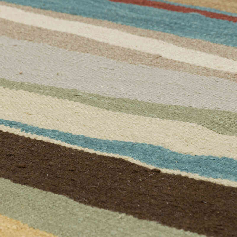 New Handwoven Turkish Kilim Rug - K0080862