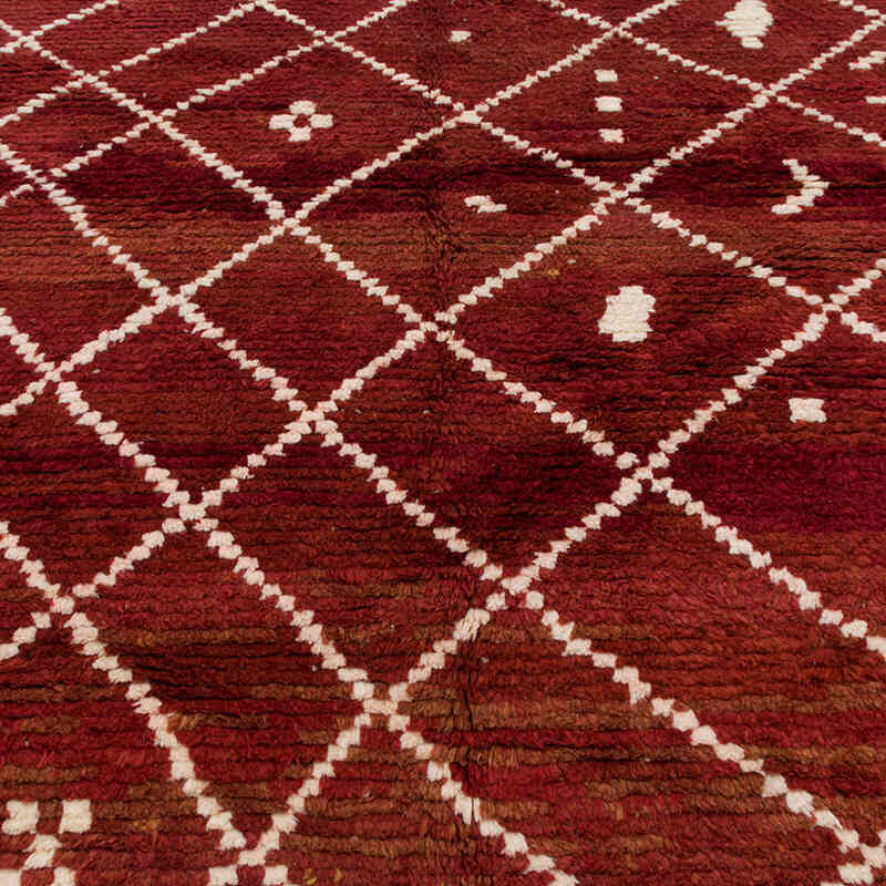 Nuevo  Alfombra 'Tulu' de estilo Marroquí Anudada a Mano - 191 cm x 271 cm - K0080867