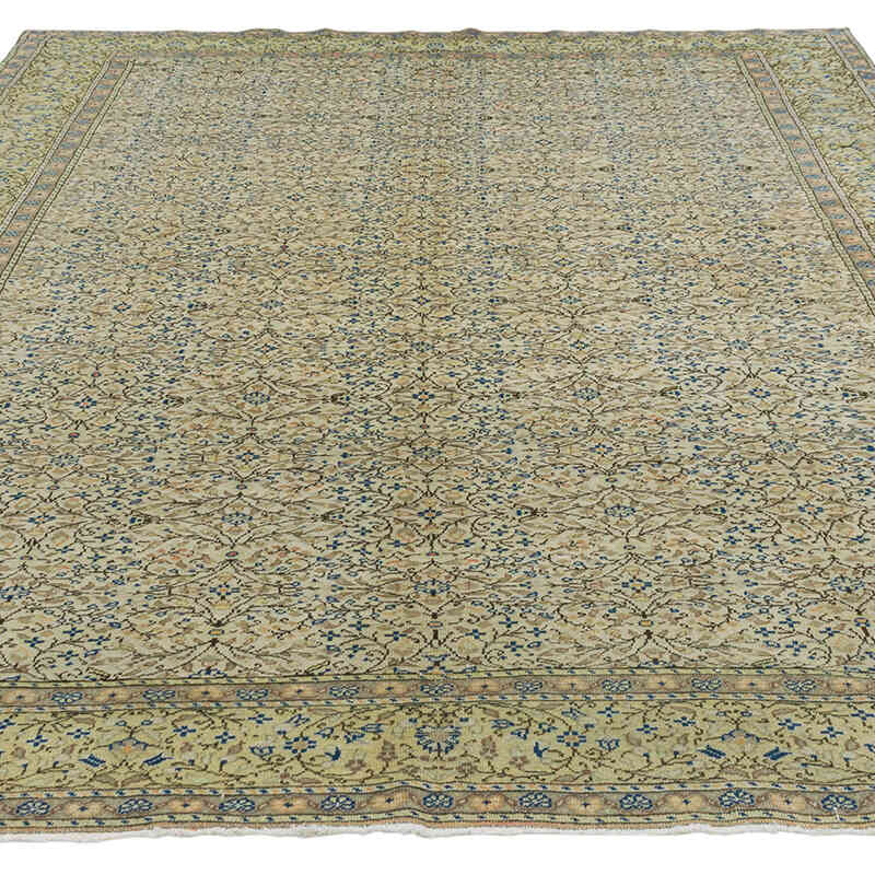 Alfombra Vintage Turca Anudada a Mano - 201 cm x 293 cm - K0080879