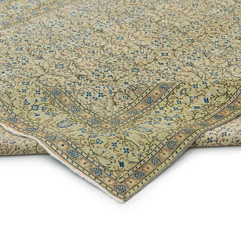 Alfombra Vintage Turca Anudada a Mano - 201 cm x 293 cm - K0080879
