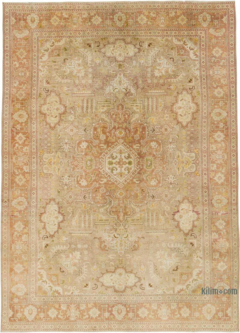 Vintage Turkish Hand-Knotted Rug - 8'  x 11'  (96" x 132") - K0080882