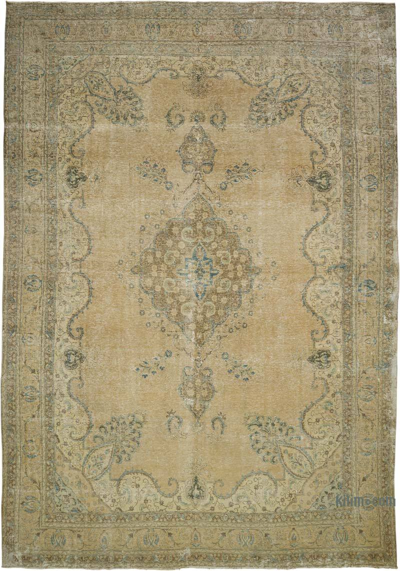 Vintage Turkish Hand-Knotted Rug - 12' 6" x 17' 11" (150" x 215") - K0080883