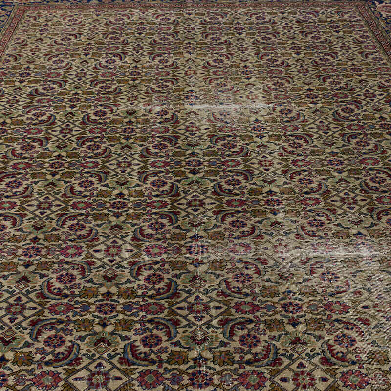 Alfombra Vintage Turca Anudada a Mano - 247 cm x 365 cm - K0080884