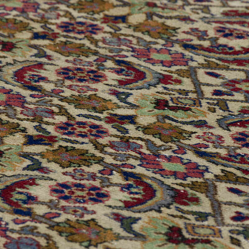 Alfombra Vintage Turca Anudada a Mano - 247 cm x 365 cm - K0080884
